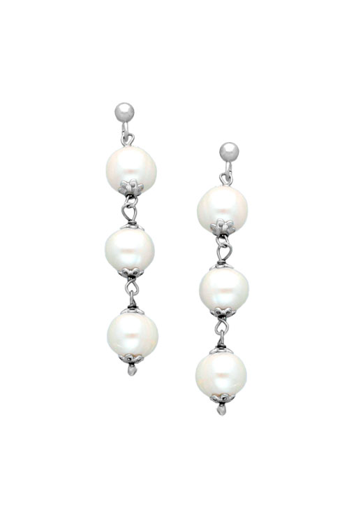 Pendientes de plata largos con perlas 144_01-T pendientes largos perlas y plata 144_01-T_01