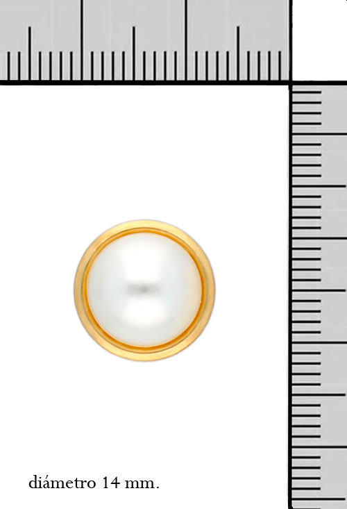 pendientes oro 18 ktes y perla manacor foto con medidas 234_1349_M