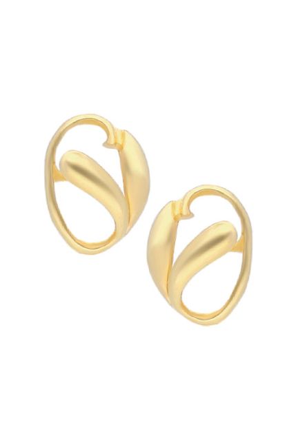 Pendientes oro, aretes, con piedras, oro amarillo, comunion. 002_2278-P-0