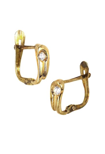 pendientes oro amarillo 18 ktes para niña 139_5038-P