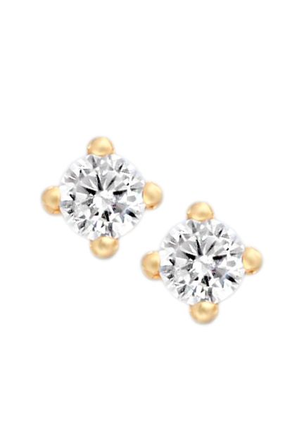 Pendientes de garra oro amarillo 18 kilates precio especial joyeria online