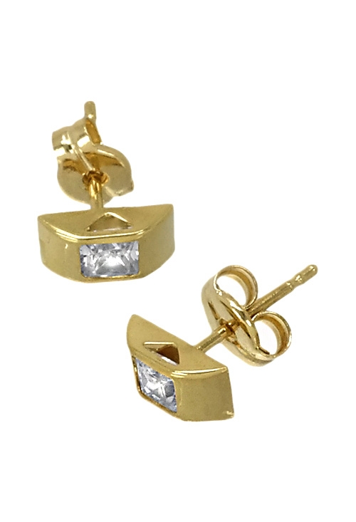 pendientes oro amarillo y circonita con sistema de presion 019_3083-CIRCON_01