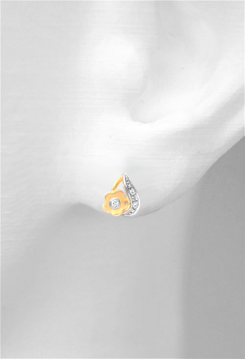 pendientes oro bicolor con diamantes foto de expositor 100_2211_02