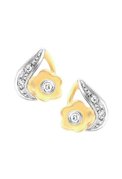 Pendientes oro con diamante, aretes 100_2211 Pendientes oro con diamante, aretes 100_2211-0