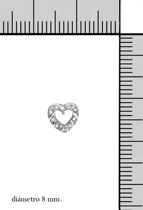 Pendientes oro con diamante forma corazón 192_Z1481-OB pendientes_oro_blanco_18_kilates_con_diamantes_talla_brillante_con_forma_de_corazon_indicados_san_valentin_fotografia con medidas en milimetros precio_barato_joyeria_online_192_z1481-ob