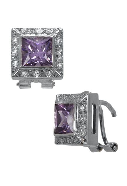 pendientes oro blanco 18 ktes amatistas y circonitas vista lateral 141_2210-P_01