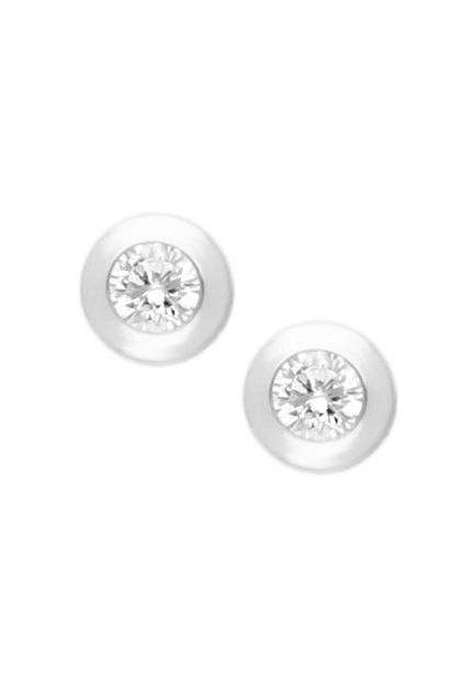 pendientes oro blanco 18 killates chatones precio barato joyeria online 234_1957-B