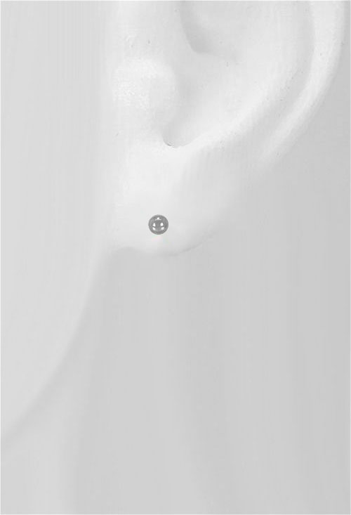 pendientes oro blanco bolas de 4 milimetros precio barato joyeria online foto modelo 234_1133-B_02