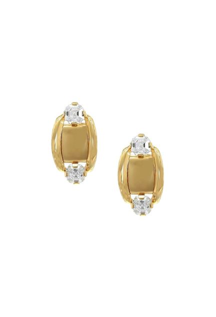 pendientes oro amarillo 18k para comunion precio barato joyeria online foto frontal 146_K203