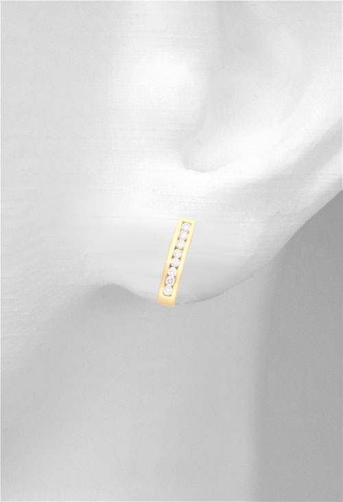 pendientes tipo arete oro amarillo 18 kilates con diamantes precio especial muy barato venta joyas online fotografia expositor 139_26660102_02