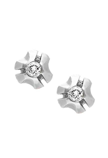 pendientes oro blanco 18 kilates y diamantes con sistemas de presión195_R4412-P