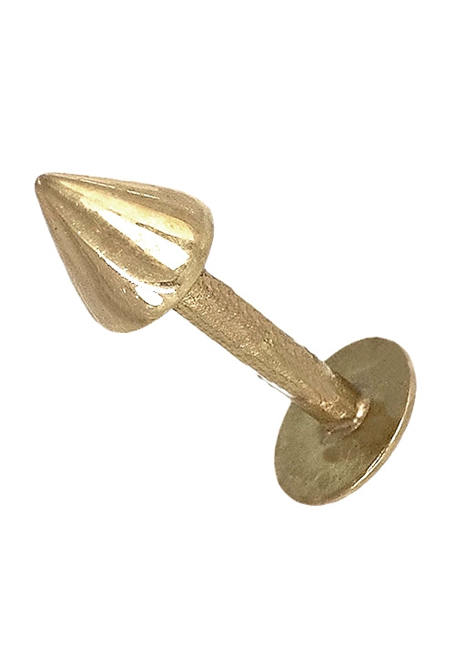 Piercing oro 18 ktes para labio o lengua 085_0112304 Piercing en oro para labio hombre y mujer a precios baratos 085_0112304