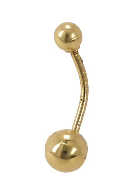Piercing oro. ombligo Bolas - foto 1 - rfcia.052_P726-6