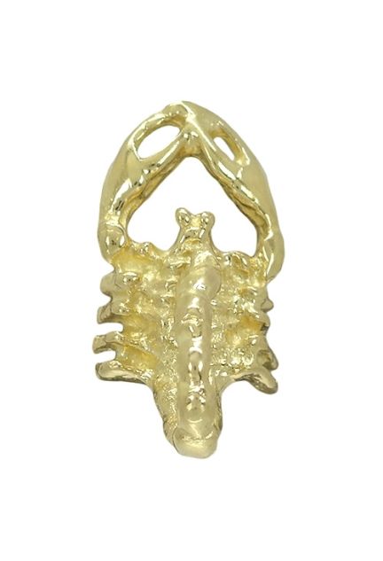 ping de oro amarillo 18 kilates escorpion vista frontal 037_B4317_04