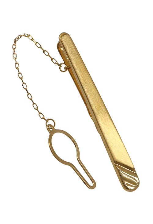 Pisacorbatas de oro amarillo 18 ktes 085_01000-8A