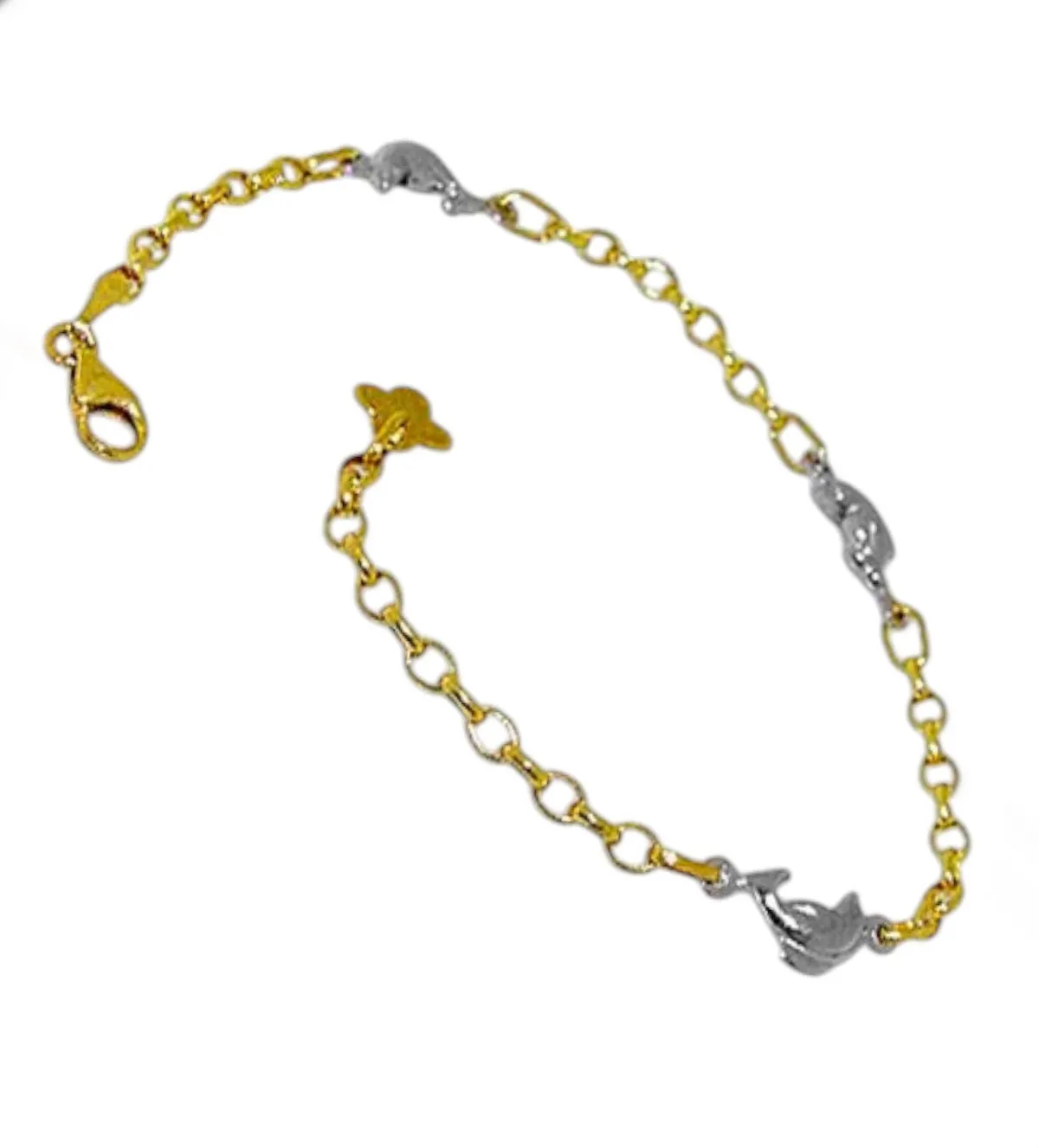 Pulsera de oro 18K 045_48303023-18 pulsera-de-oro-045_48303023-18 foto real sin retoque