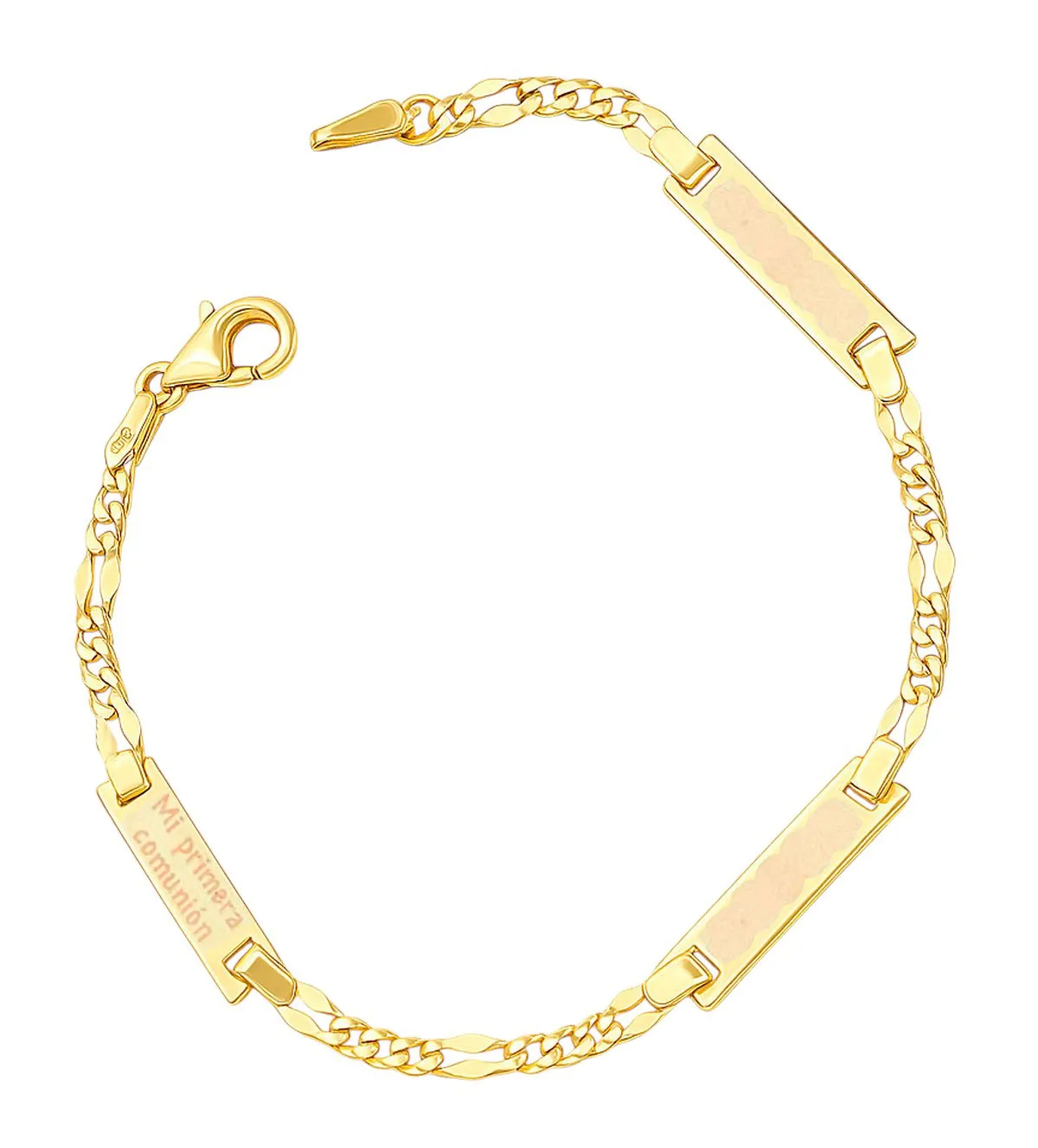 Pulsera de oro 18k para Comunión 045_48369C23GL01-16 pulsera de oro 045_48369c23gl01-16 pulsera de oro