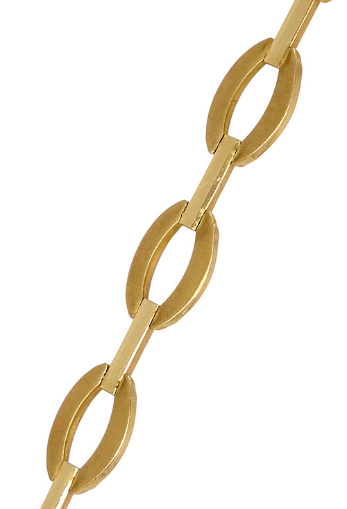 Pulsera de oro de ley 18 ktes eslabones ovalados 045_09345247-19 Pulsera de oro 18 ktes - foto 04 - rfcia 045_09345247-19