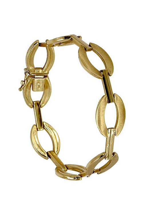 Pulsera de oro de ley 18 ktes eslabones ovalados 045_09345247-19 Pulsera de oro de ley 18 ktes eslabones ovalados 045_09345247-19 venta online de joyas a precios baratos