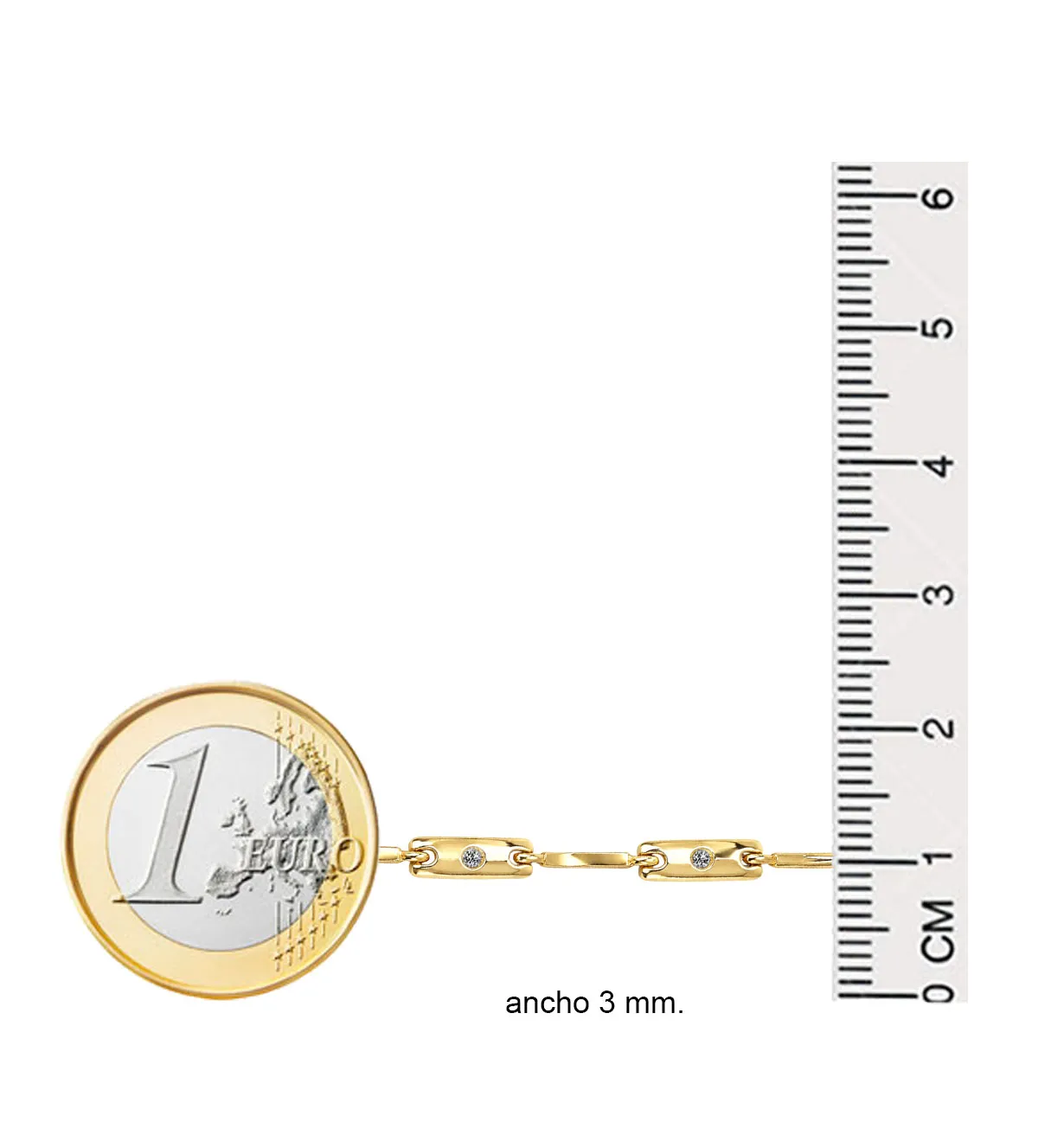 Pulsera de oro con diamantes 192_Z4539 Pulsera de oro con diamantes 192_Z4539 - Imagen 6