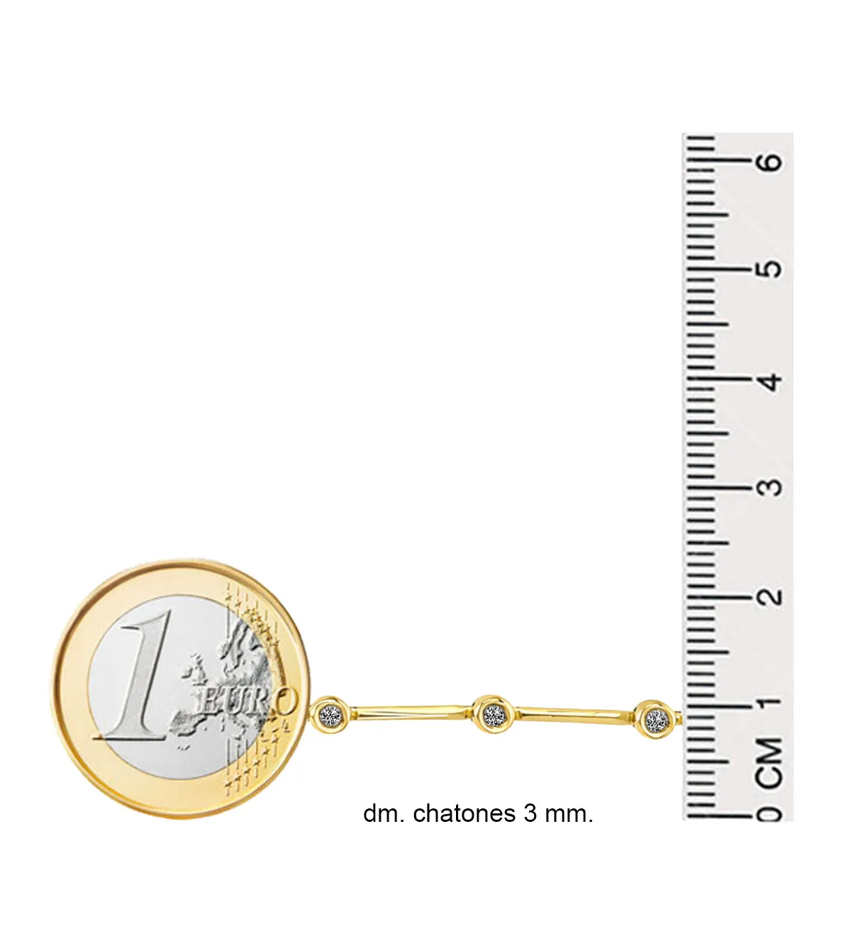 Pulsera de oro amarillo 18k y diamantes 100_T068OA Pulsera de oro amarillo 18k y diamantes 100_T068OA - Imagen 6