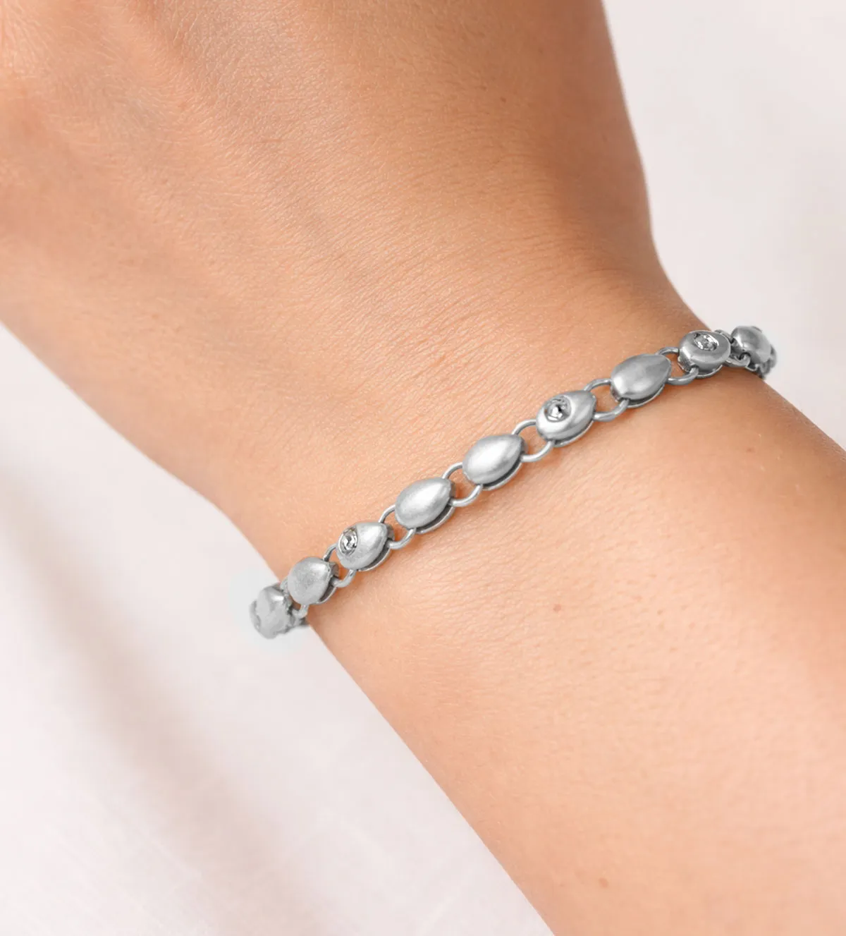 Pulsera de oro blanco 18K con diamantes 133_4152 pulsera de oro blanco 18k con brillantes 133_4152_10