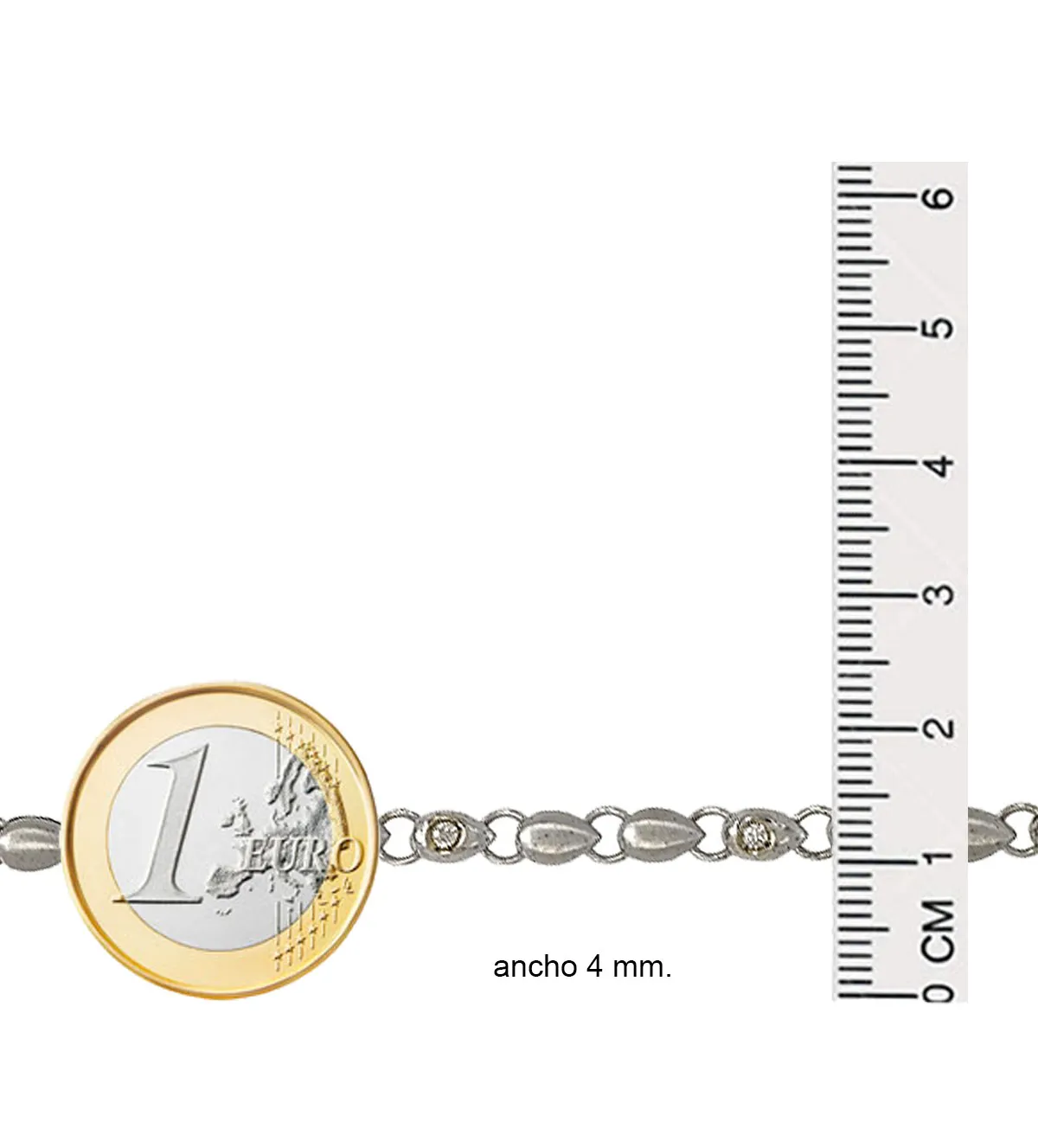 Pulsera de oro blanco 18K con diamantes 133_4152 pulsera de oro blanco 18k con brillantes 133_4152_M