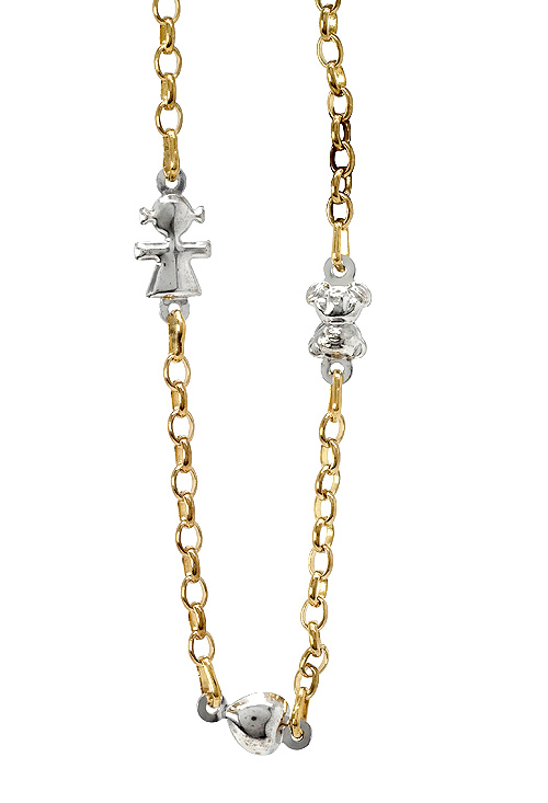 Pulsera de oro para niña o mujer 045_48303022-18 Pulsera de oro para nina o mujer - foto 04 - rfcia 045_48303022-18