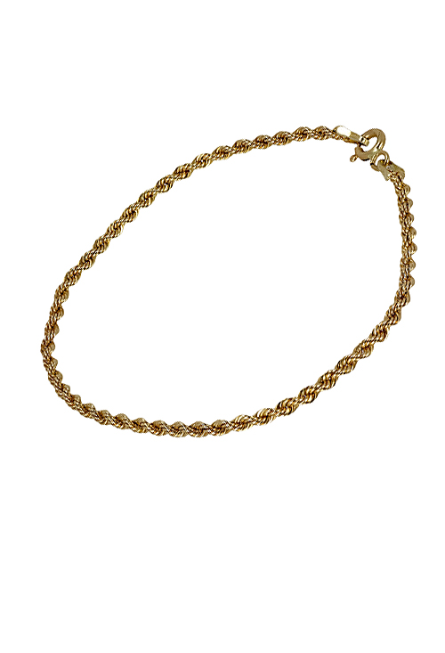 Pulsera de oro tipo cordón salomónico. 003_2-19 Pulsera de oro tipo cordon salomonico - foto 04 - rfcia 003_2-19