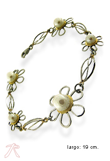 Pulsera fantasía diversos materiales. 094_51197-6P Pulsera fantasia diversos materiales rfcia.094_51197-6P
