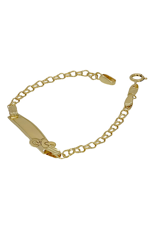 Pulsera oro 18 ktes para bebe - foto 1 - rfcia.085_9129
