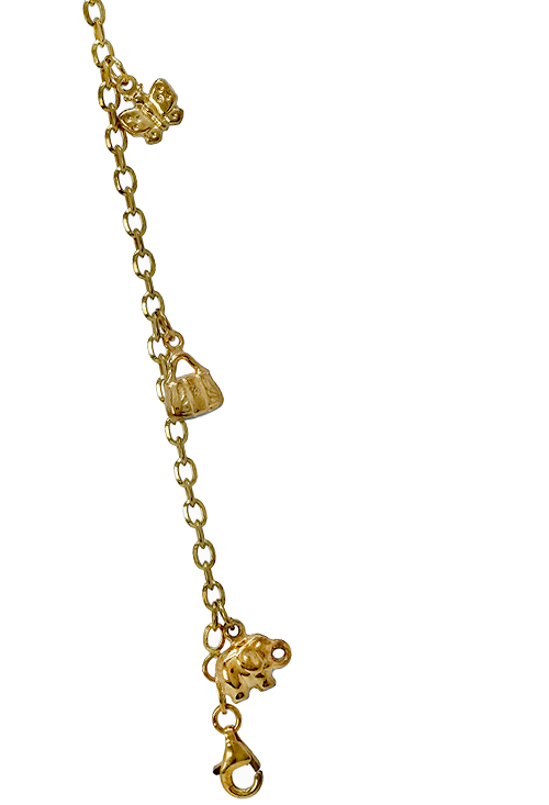 Pulsera oro cadena con dijes. 003_0653-P Pulsera oro, Mujer, cadena con dijes - foto 04 - rfcia 003_0653-P