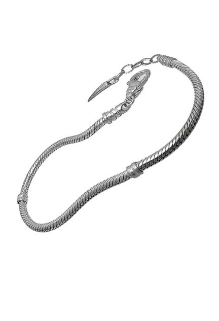 Pulsera plata ley, para abalorio - foto 3 - rfcia.015_S50-03