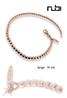 Pulsera plata ley sin piedras cadena rfcia.144_GMB4ROSSO