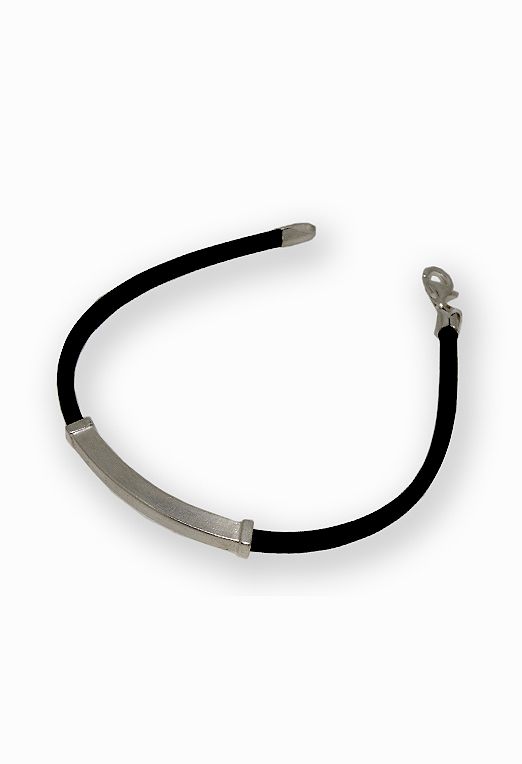 Pulsera plata ley, sin piedras, rigida - foto 1 - rfcia.017_656BR0010