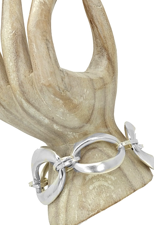 Pulsera plata a precio outlet de joyería 200_11102-1 pulsera de plata para mujer eslabones grandes ovalados vista en modelo 200_11102-1_04