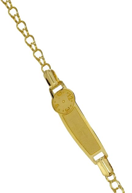 Pulsera oro 18 ktes esclava para bebé 085_9124-1