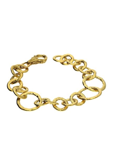 pulsera oro amarillo 18 kilates asas martele vista frontal 221_6052_01