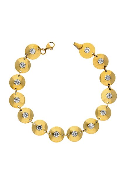 pulsera oro amarillo 18 ktes foto cenital 157_P0023