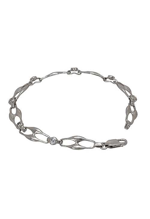 pulsera oro blanco 18 ktes con diamantes eslabones barco vista cierre abierto 192_Z4523_02