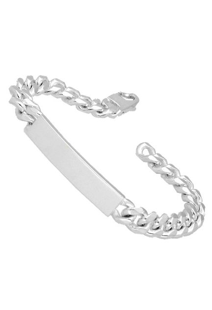 Pulsera plata esclava hombre 126_BNL(6)250CH-0