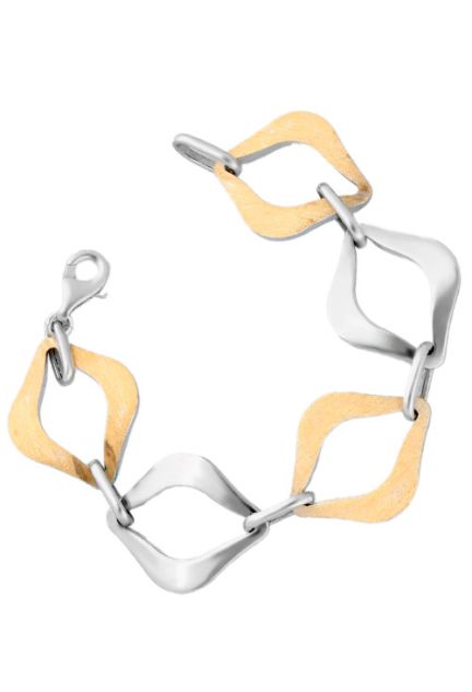 Pulsera de plata y oro - foto 1 - rfcia.045_0988435014