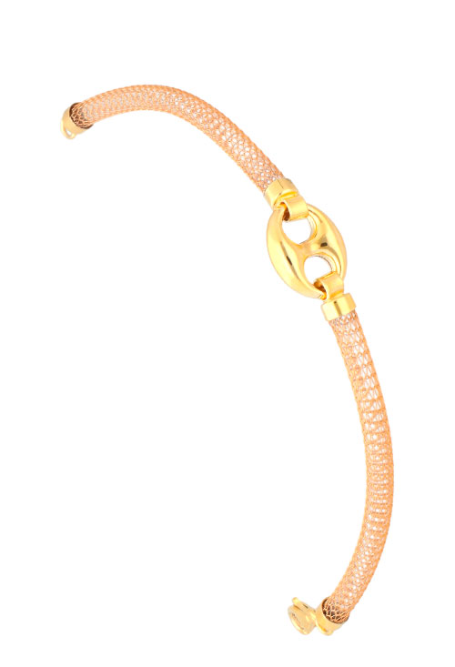 Pulsera de plata chapada en oro. 094_70814-PCR pulsera-plata-ley-sin-piedras-rigida-i-rfcia.094_70814-pcr_1