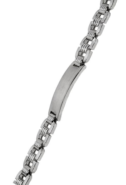 Pulsera plata, esclava caballero para grabar 081_2080-E Pulsera plata, sin piedras, esclava. 081_2080-E a precios baratos