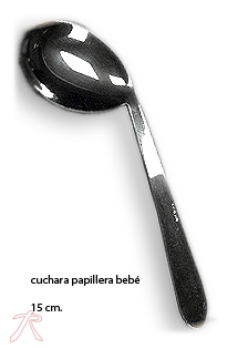 Papillera de plata para bebé 088_005321