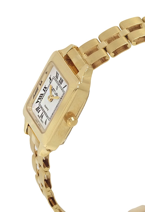 Reloj de oro 18 kilates marca LETUAL para mujer caja y pulsera en oro venta online de joyas de mujer T-0118