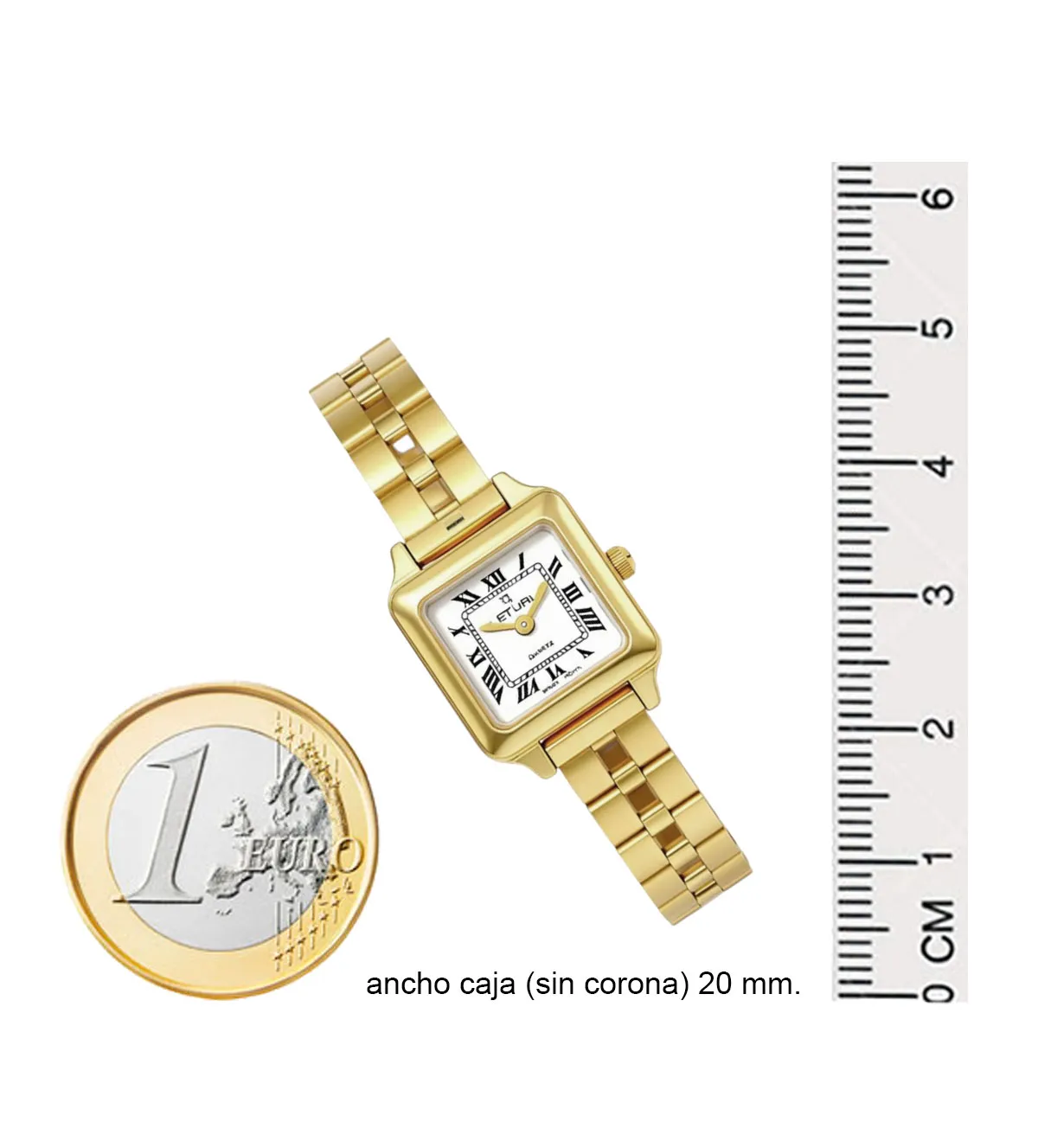 Reloj de oro 18K LETUAL para mujer 109_T-0118 reloj de oro 18 ktes para mujer marca LETUAL 109_T-0118_M