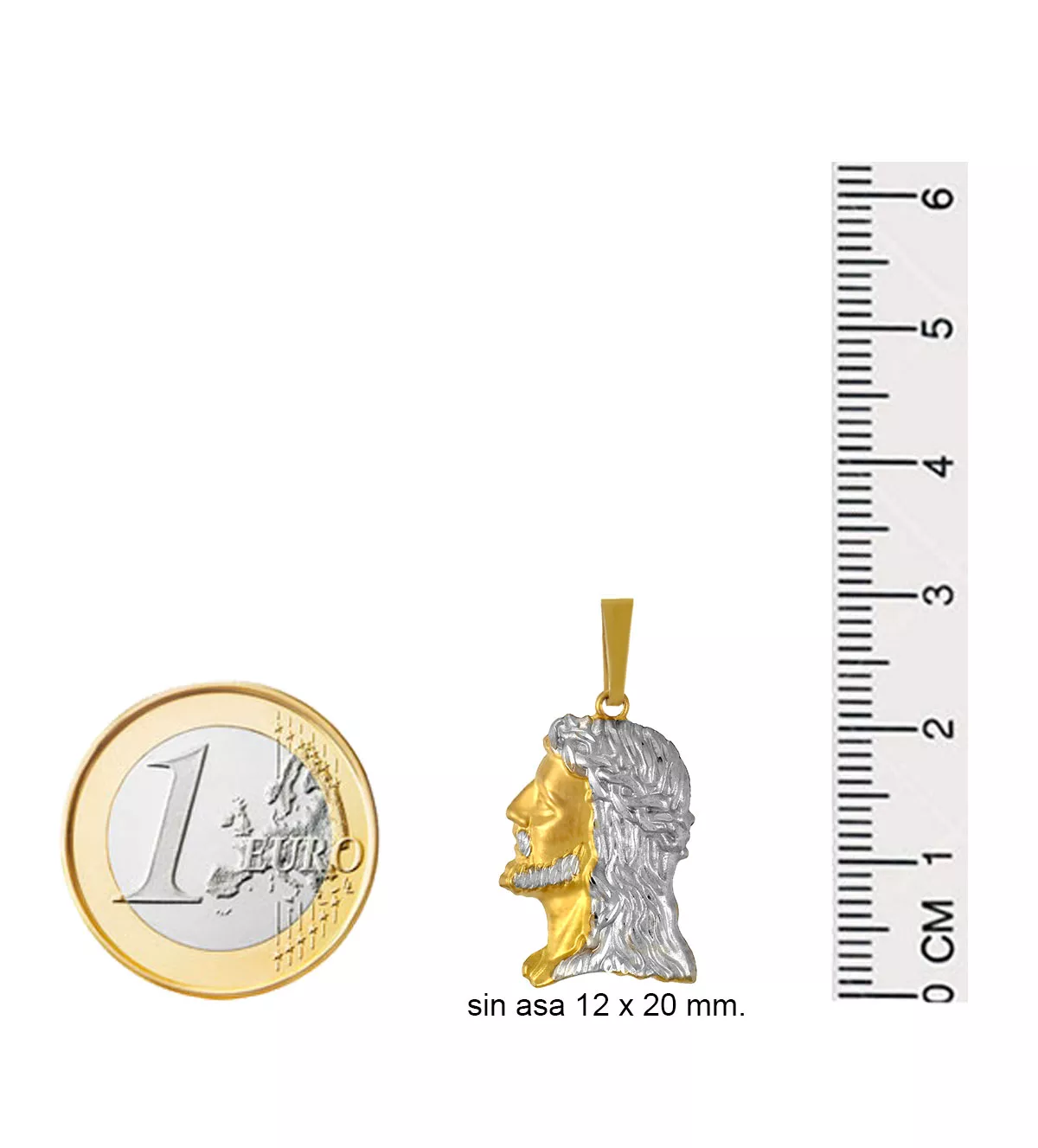 Medalla de oro 18K Santa Faz 157_M0003 Medalla de oro 18K Santa Faz 157_M0003 - Imagen 4
