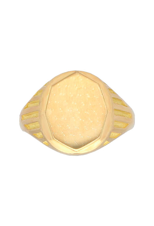 Anillo oro amarillo, sello para hombre 081_01358 sello para hombre oro amarillo 18 kilates foto principal 081_01358