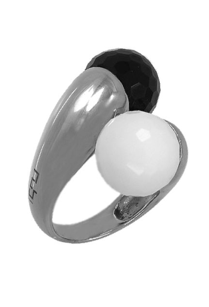 Anillo plata ley ágatas negra y blanca 103_NSR470AGATAONIX-0